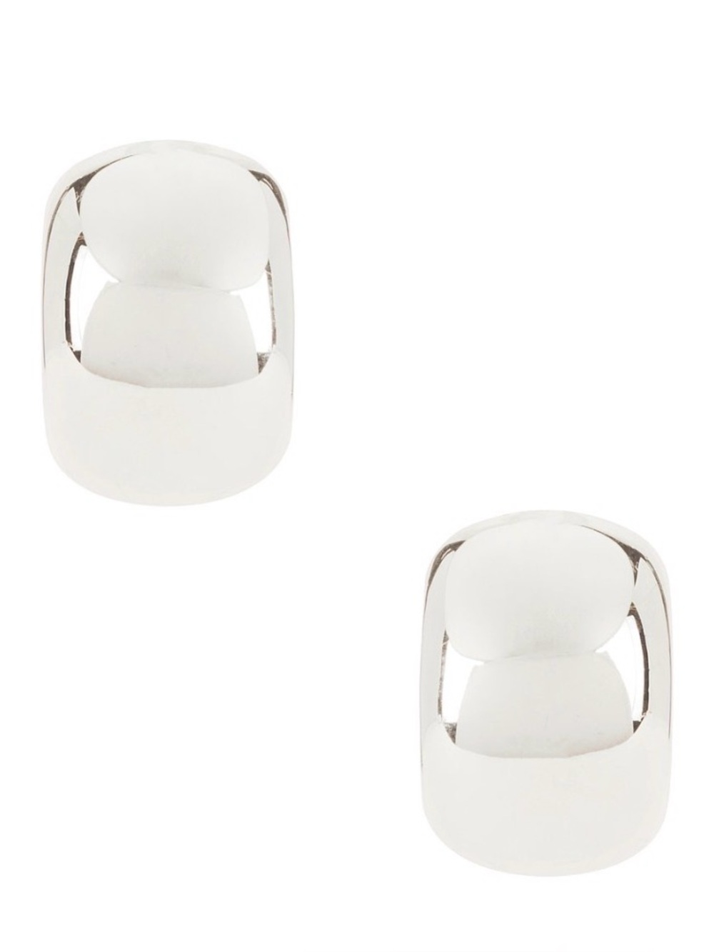 Heaven Mayhem KY HOOP SMOOTH EARRINGS